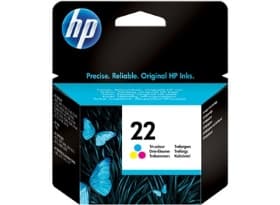 HP 22 - Tri-Colour (cyan, magenta, gul) - original - blækpatron