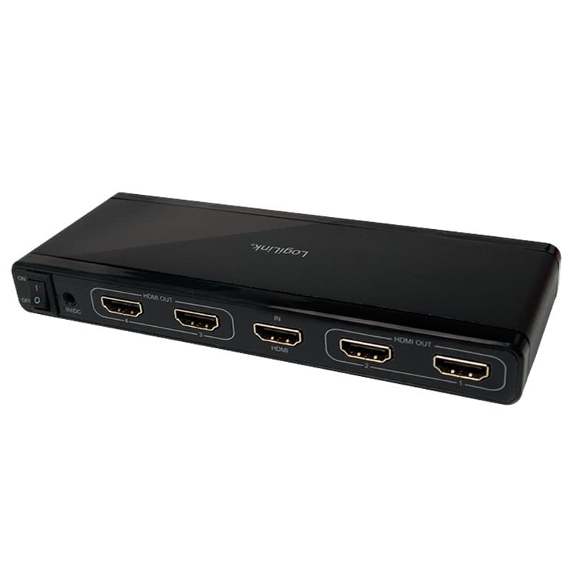 LogiLink UHD 4K HDMI-splitter 1in/4ut