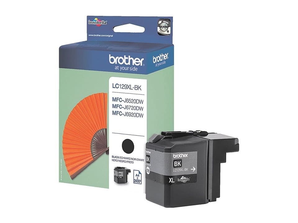 Brother LC129XLBK Svart bläckpatron
