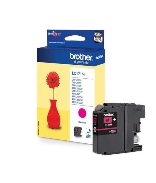 Brother LC121M Magenta bläckpatron