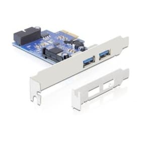 DeLOCK PCI Express card - USB 3.0 2 ext /1 int (19pin)