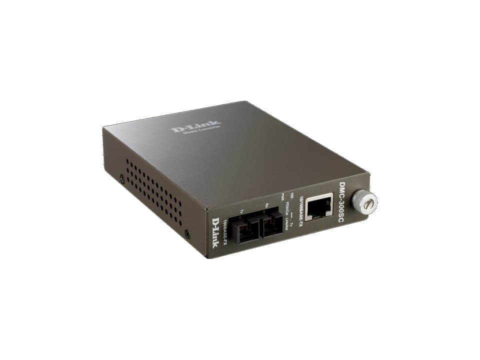 D-Link DMC-300SC - 10/100 to 100BaseFX (SC) Multimode Media Converter