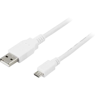 Deltaco USB A - Micro B USB 2.0 0,5m