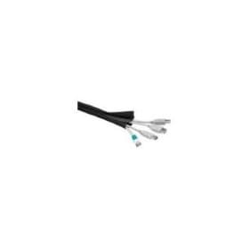 Kabelsorteringsstrumpa i nylon, 1,8m, svart