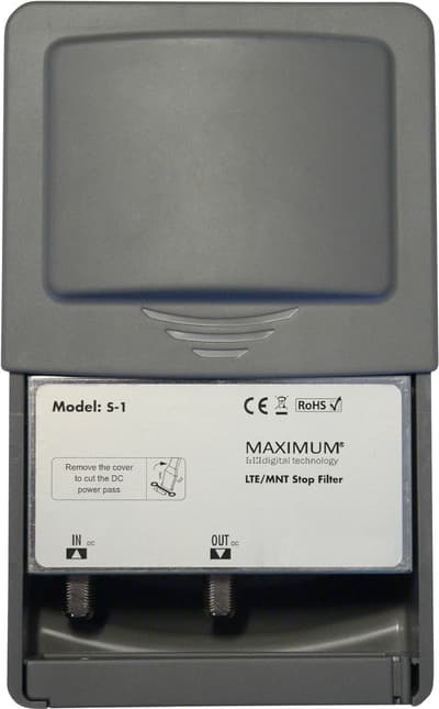 MAXIMUM S1 dämpningfilter för LTE