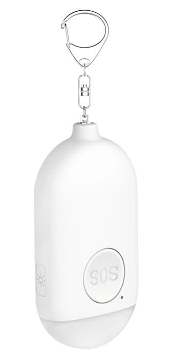 Safe N Sound Personal Alarm White