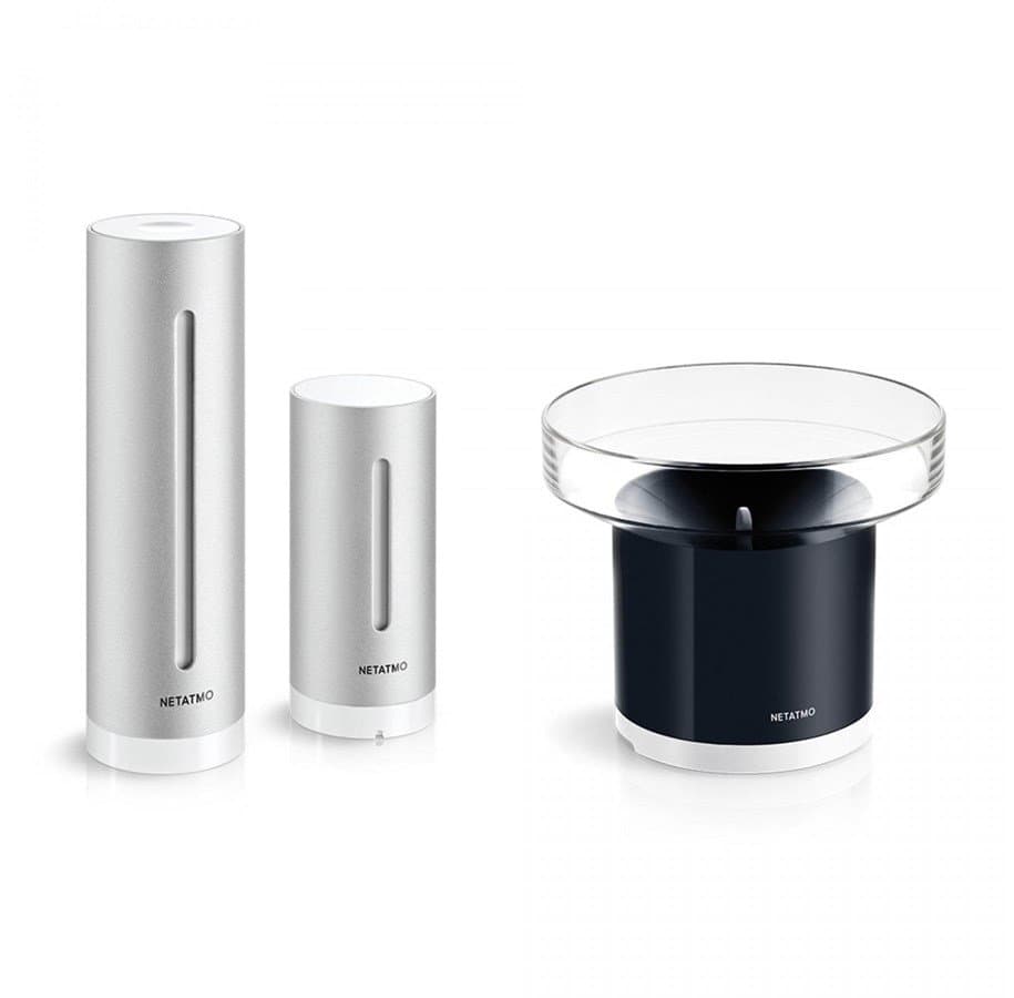Netatmo Smart Home Weather Station + Rain Gauge Smart Home Bundle