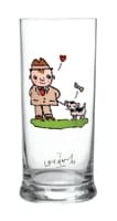 Lasse Åberg Love Collection Vattenglas Människans käraste vän
