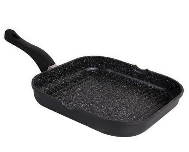 Grillpanna marmorerad 28x28 cm