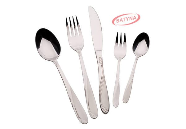 Bestickset till 6 personer Satinfinish