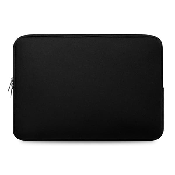 Laptopfodral 13,6 tum i vattenavvisande neopren med dragkedja - Svart