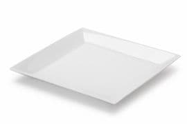 Tallerken flad Quadro 27x27cm