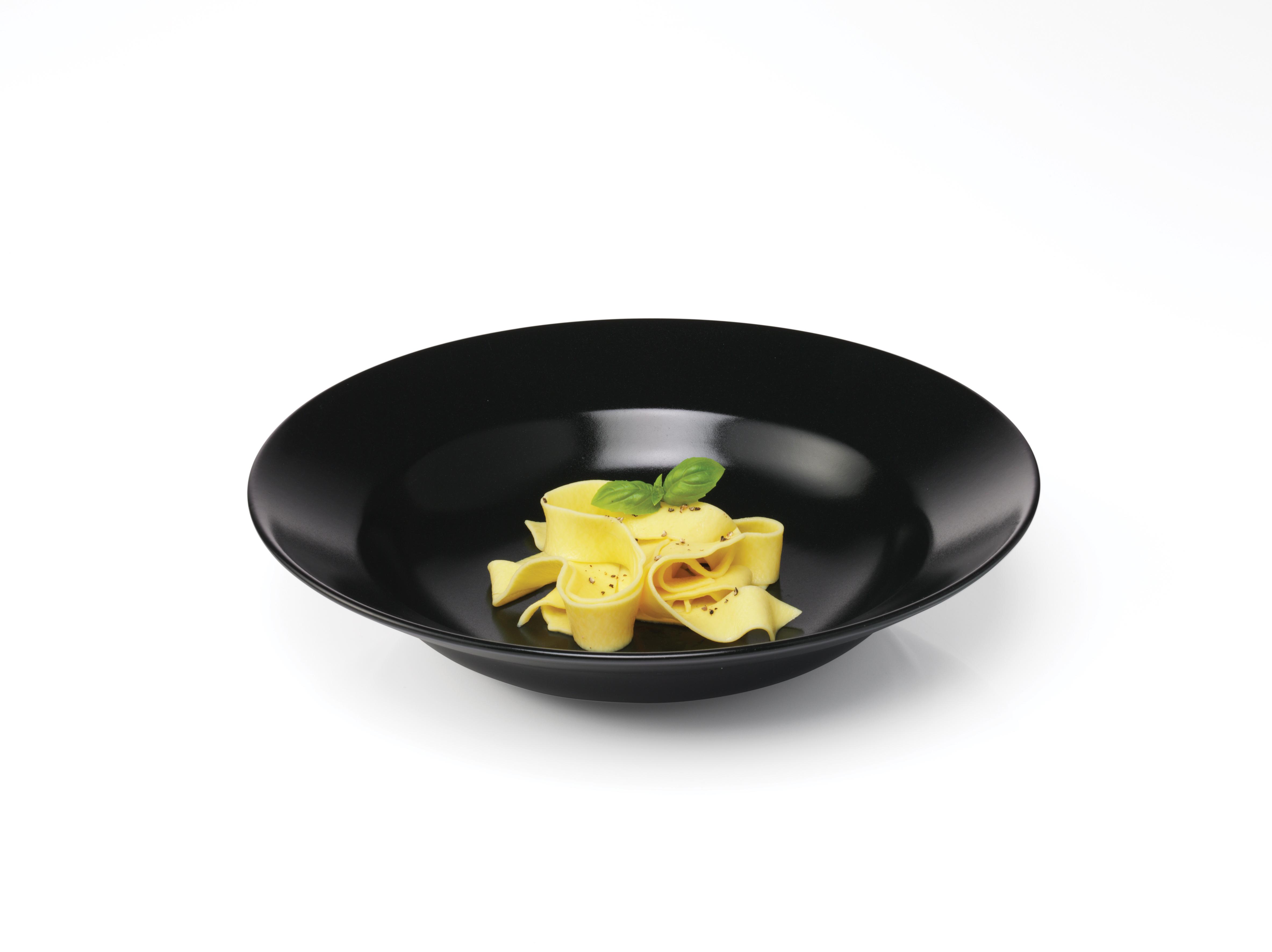 Pastatallerken 30 cm Sort