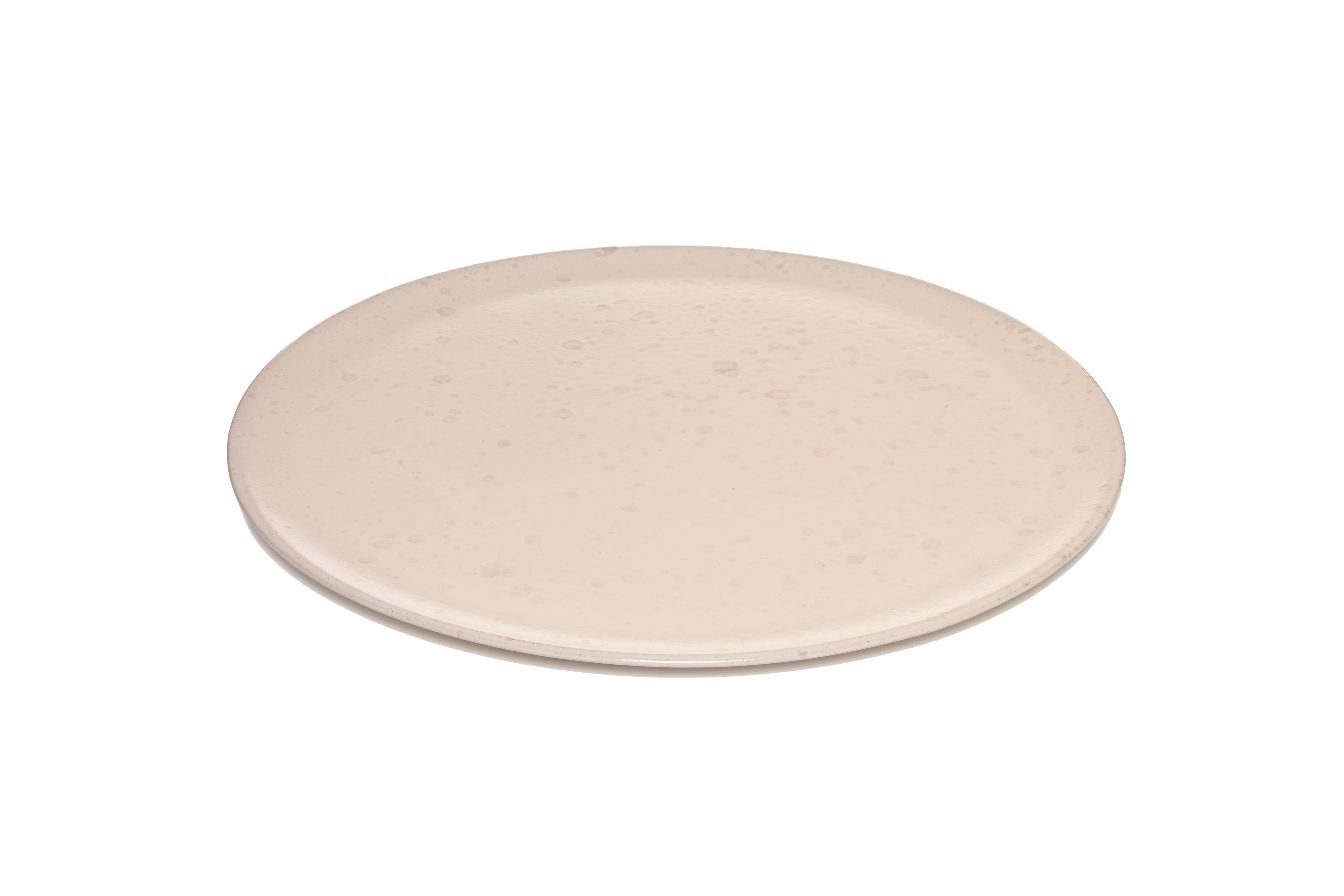 Raw Rundt Fad 34 cm - Nude