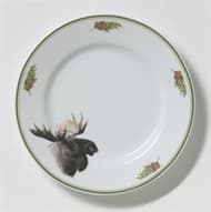 Fauna Nordica  Assiett med Älg