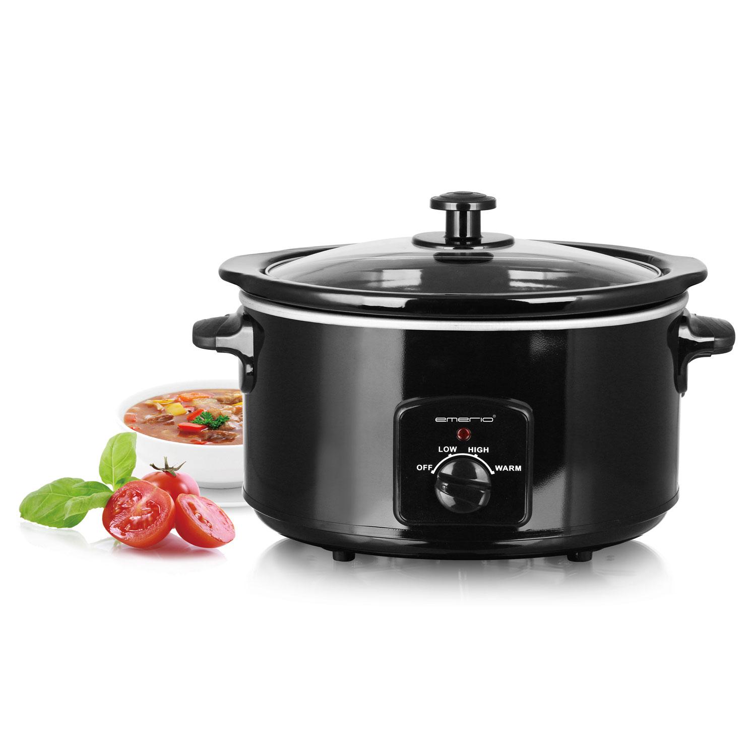 Slowcooker 4,5l Svart Manuell