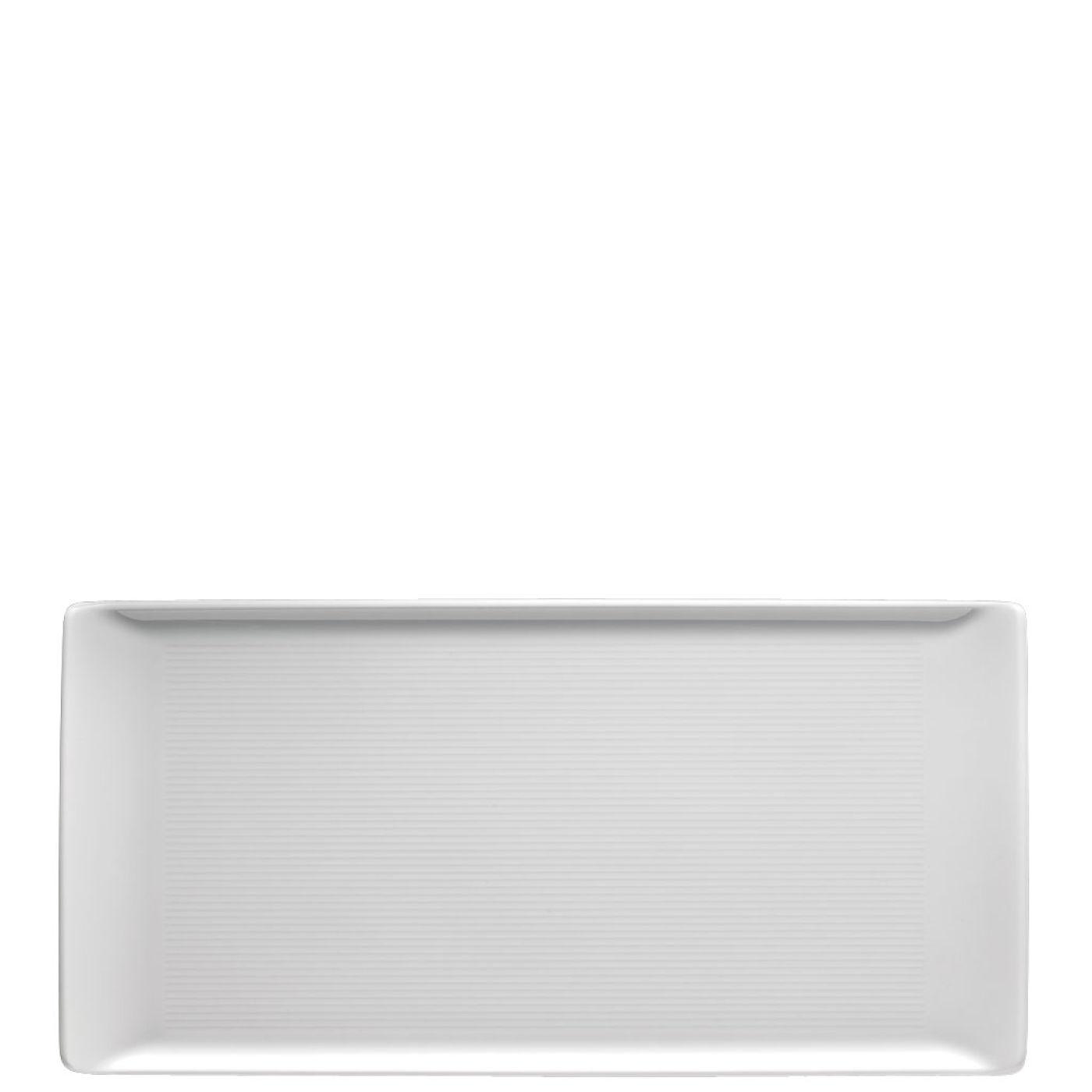 Loft Hvid Tallerken Flad 30x15cm