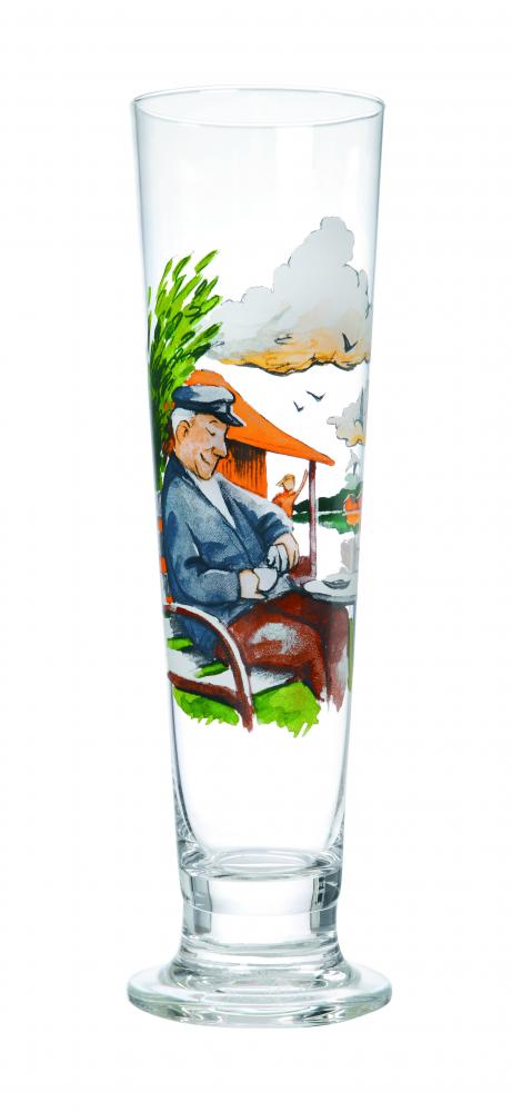 Evert Taube Calle Schewens vals - Snapsglas