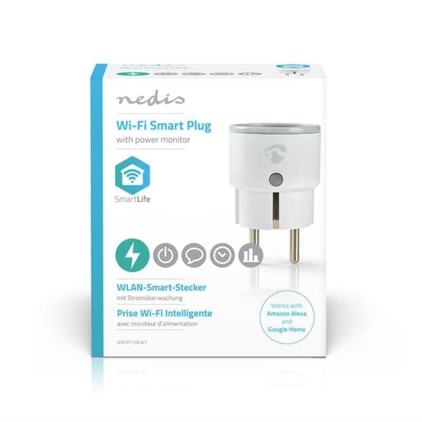 Smart stikprop WiFi  - Strømmonitor Schuko typ F