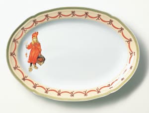 Carl Larssons Brita Ovalt fat 23 cm