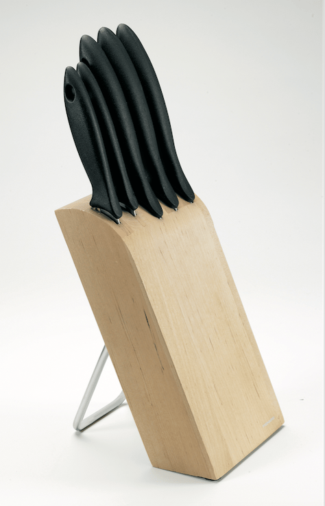 Essential Knivblok med 5 knive