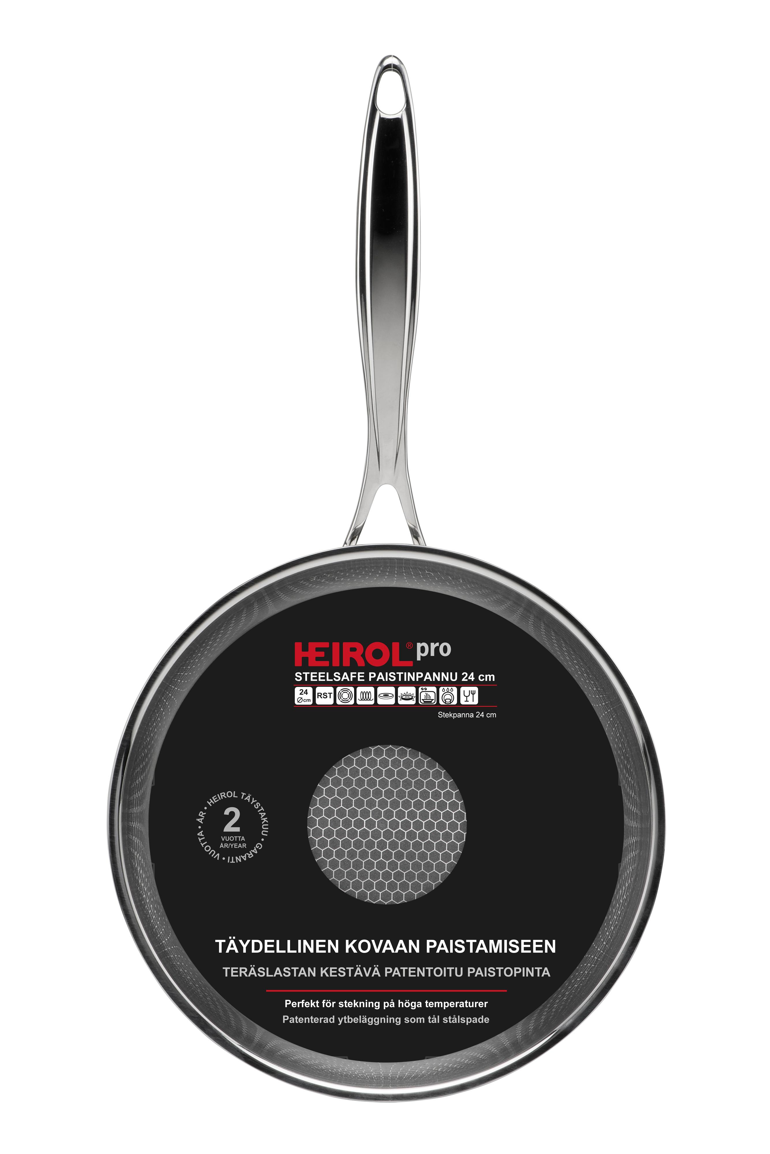 Steelsafe stekpanna 24 cm