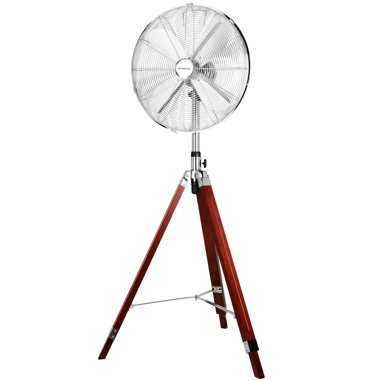 Golvfläkt 40cm på Stativ i Trä