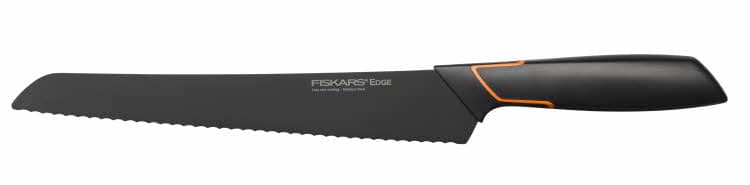 Edge Brødkniv Vågehals Sort 23 cm