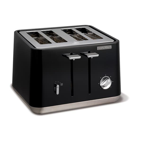 Morphy Richards Aspect Brödrost 4 Skivor Svart