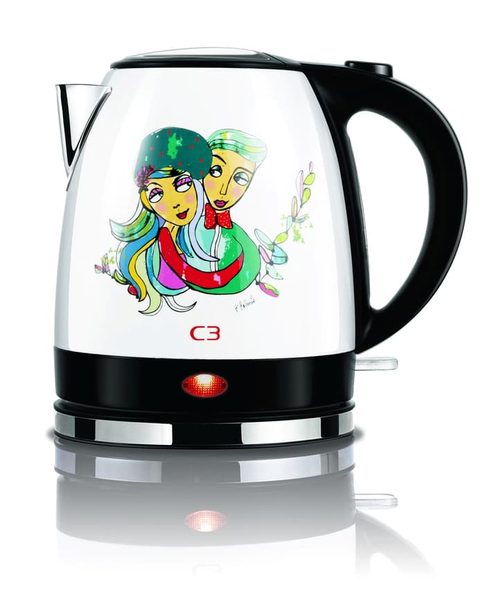 C3 Elkedel 1,2 L Karolina Palmér Edition "You make me happy"