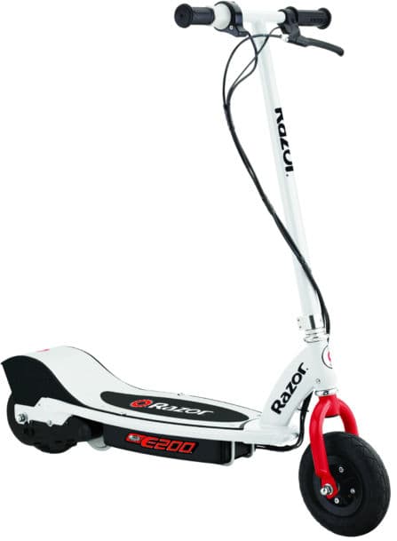 Razor Power Core E200 - Red/White POWER TO THE CORE Enjoy a longer ride time with the Power Core E100