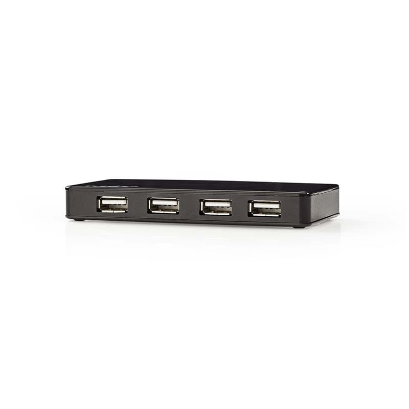 USB-hub | 4 porte | USB 2.0 | Separat strømforsyning