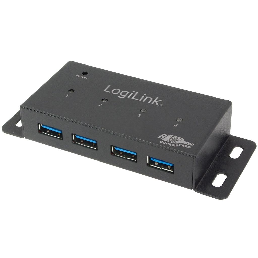 Logilink USB 3.0-hub 4-port