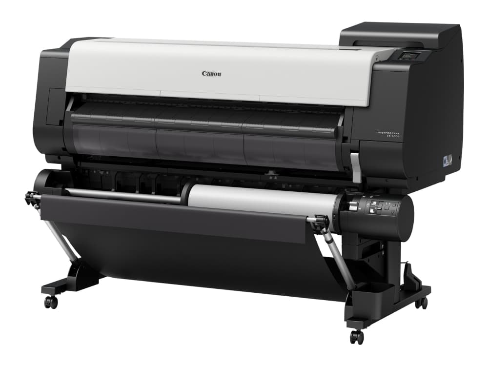 Canon imagePROGRAF TX-4000 - 44" storformatsskriver - farge - ink-jet - Rull A1 (61,0 cm) - 2400 x 1200 dpi - USB 2.0, Gigabit LAN, Wi-Fi(n), USB-ver