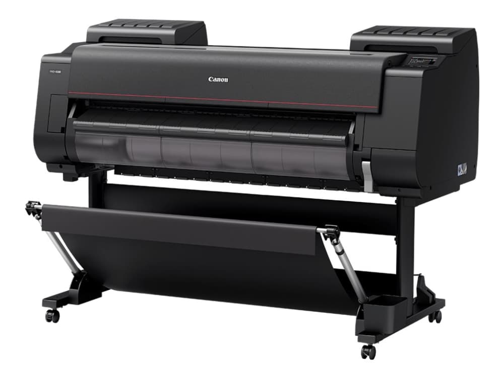 Canon imagePROGRAF PRO-4100 - 44" storformatsskrivare - färg - bläckstråle - Rulle (111,8 cm) - kapacitet: 2 valsar - USB 2.0, Gigabit LAN, Wi-Fi(n),