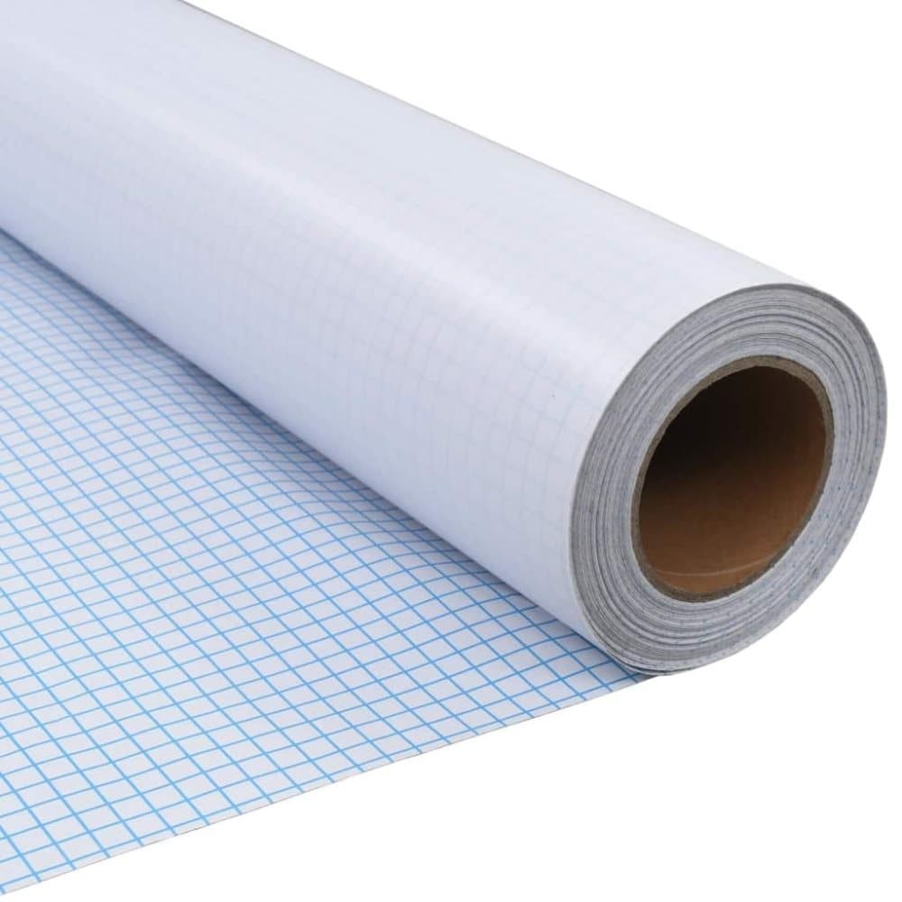 vidaXL Rent frostet vindufolie mot innsyn melkeglass klebende 0,9x10 m