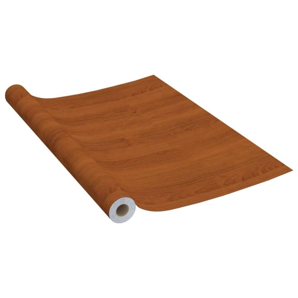 vidaXL Selvklebende folie til møbler 500x90 cm PVC lys eikefarge