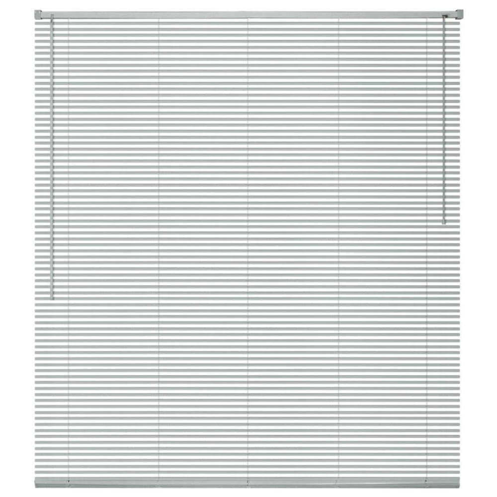 vidaXL Sälekaihtimet Alumiini 60x220 cm Hopea