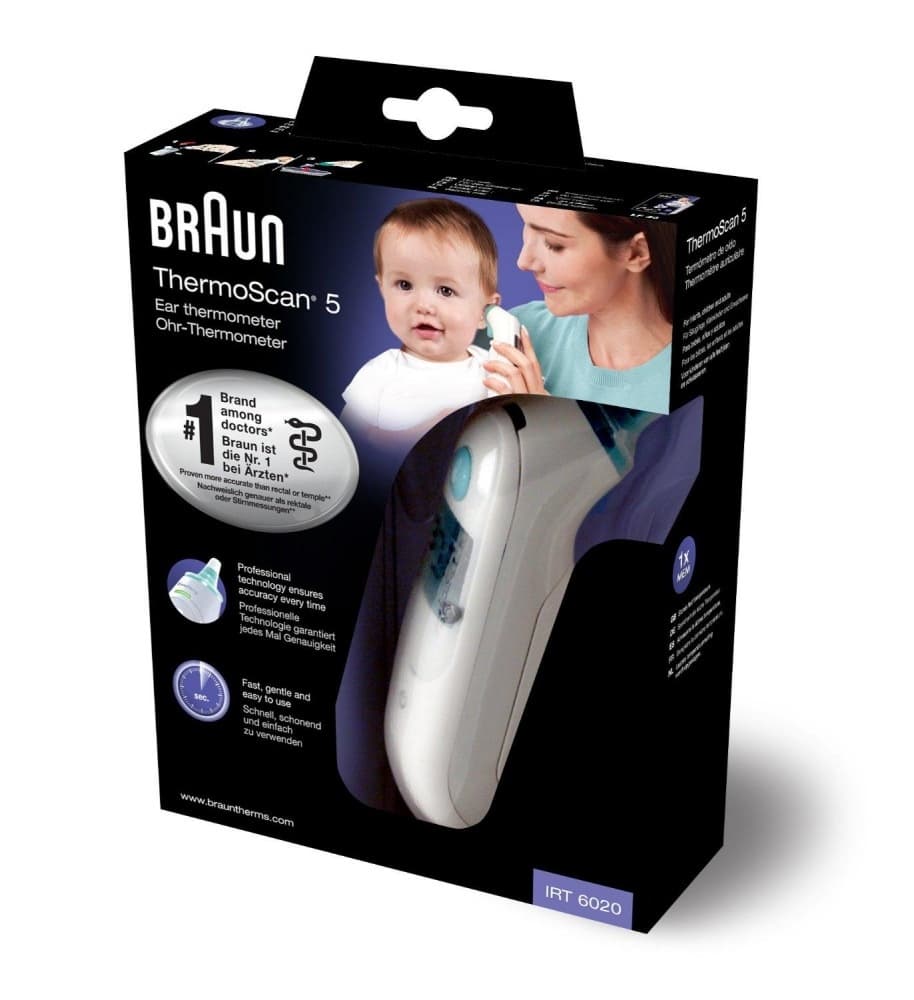 Örontermometer braun