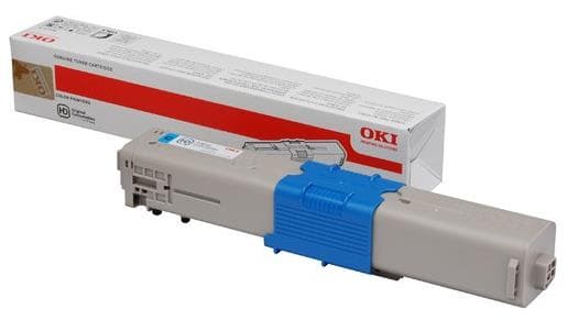 OKI - Cyan - original - tonerkassett - för OKI MC363dn, C332dn