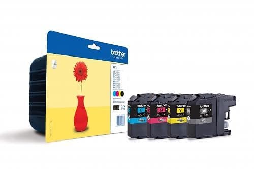FP Brother LC121 Value Pack, BK, C, M, Y (300sid)