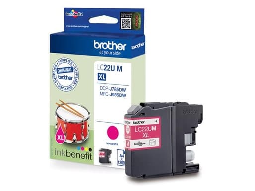Brother LC22UM Magenta 1200sid.