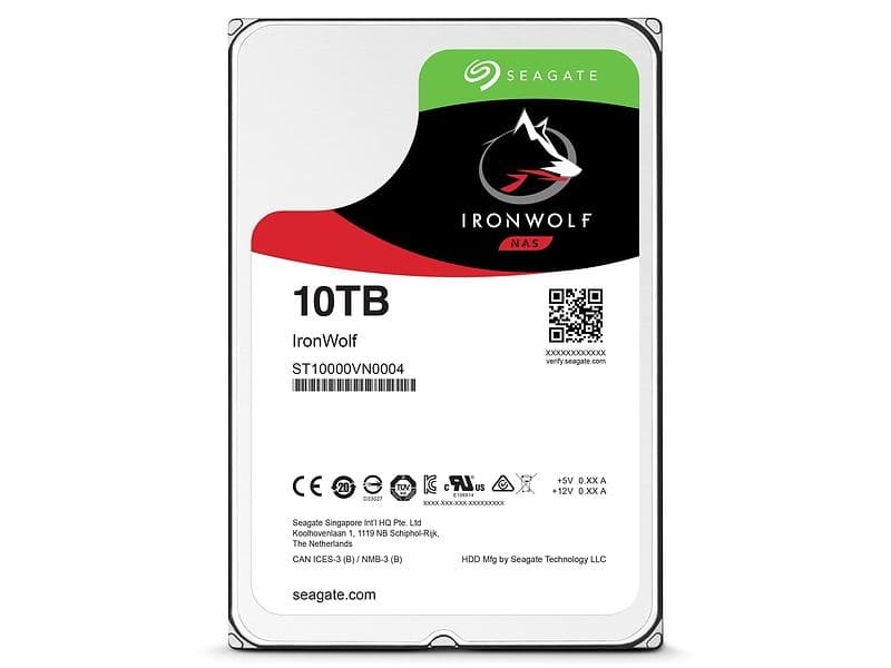 Seagate Ironwolf ST10000VN0004 256MB 10TB 3.5"