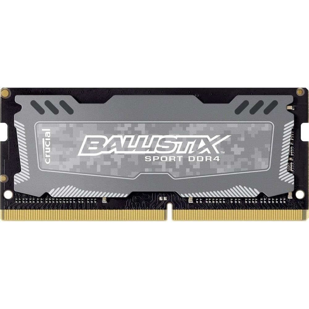 Crucial Ballistix Sport LT 8GB DDR4 2400MHz (PC4-19200) CL16 DR x8 Unbuffered SODIMM 260pin Grey