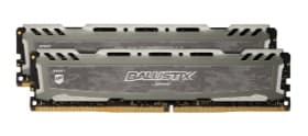 Crucial Ballistix Sport LT Gray 16GB Kit (2 x 8GB) DDR4-3000 UDIMM
