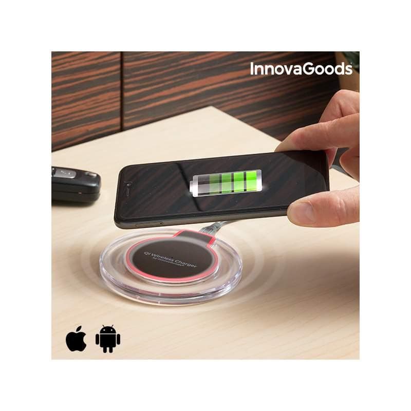 InnovaGoods Trådløs Oplader til Smartphones Qi