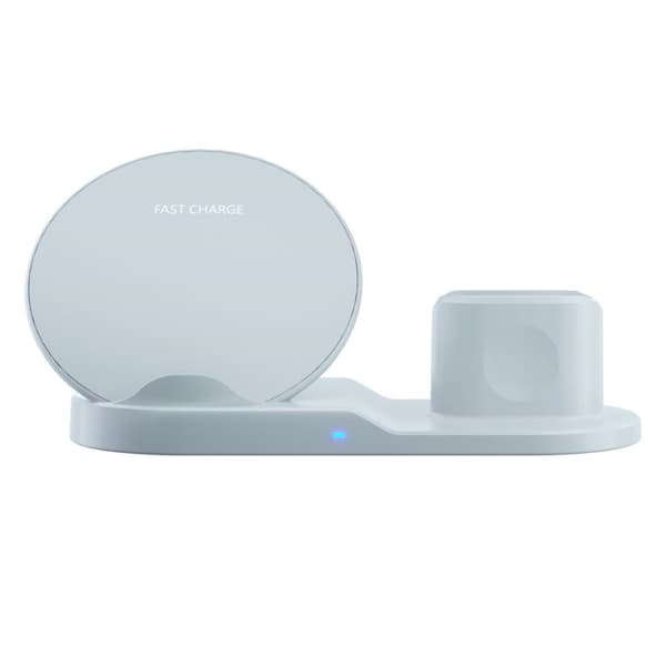 Fast Charge 3 i 1 - Vit - (USB-snabbladdare ingår)