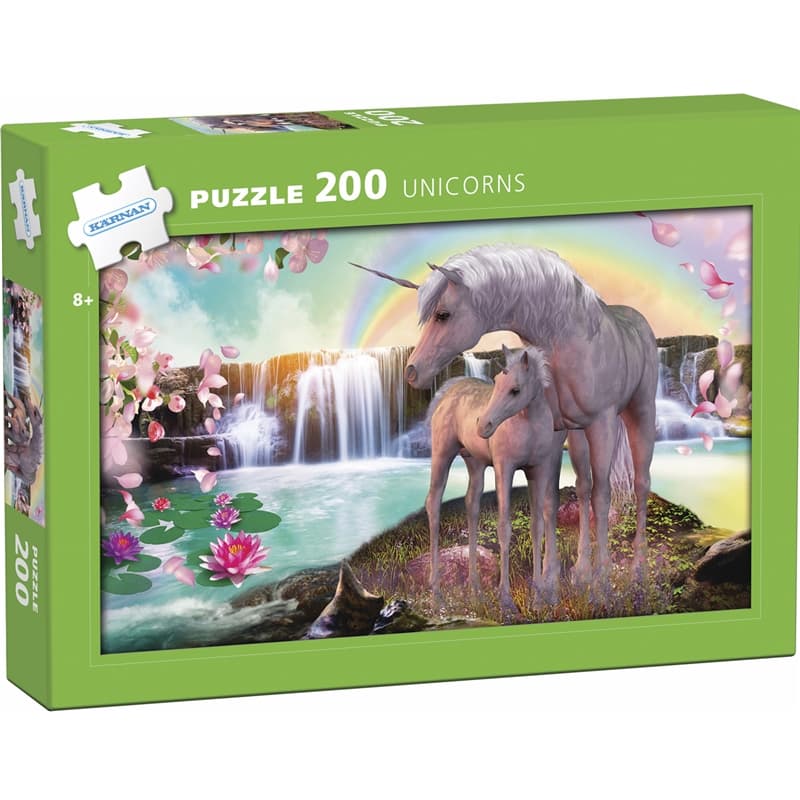 Kärnan Pappussel Unicorns 200 bitar