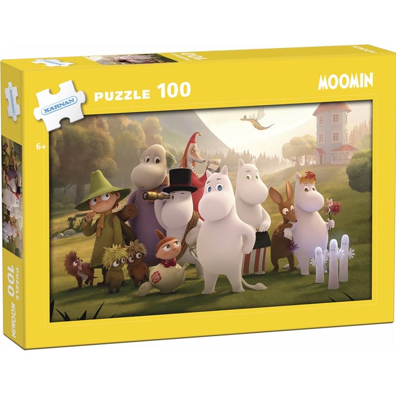 Kärnan Pappussel Mumin 100 bitar