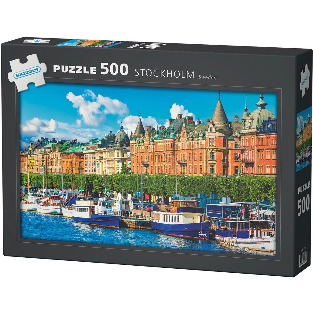 KÄRNAN Pussel Stockholm 500 bit